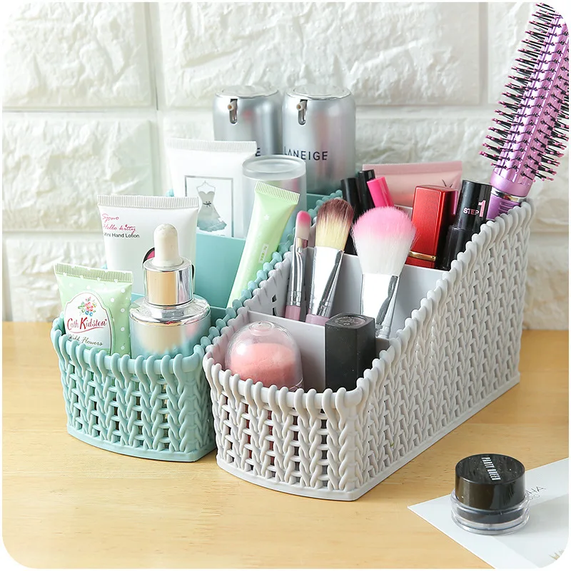 Cosmetic storage rack plastic office stationery storage basket home kitchen desktop storage organizing box
Cosmetic storage rack plastic office stationery storage basket home kitchen desktop storage organizing box