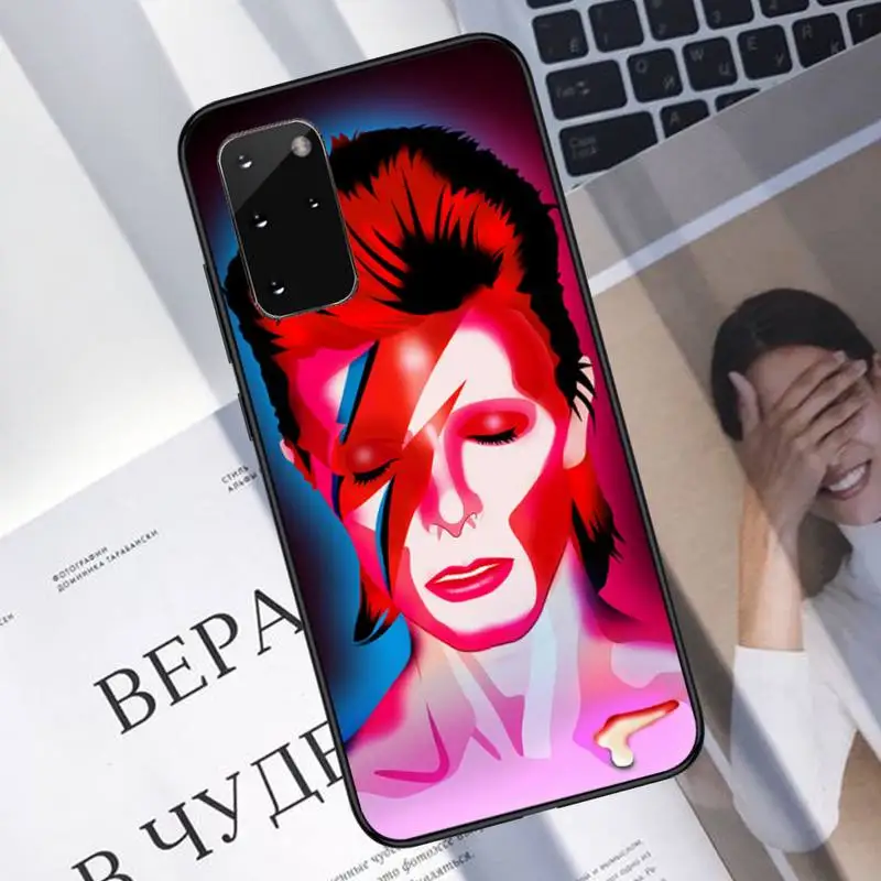 david bowie Phone Case For Samsung A40 A31 A50 A51 A71 A20E A20S S8 S9 S10 S20 Plus note 20 ultra
david bowie Phone Case For Samsung A40 A31 A50 A51 A71 A20E A20S S8 S9 S10 S20 Plus note 20 ultra