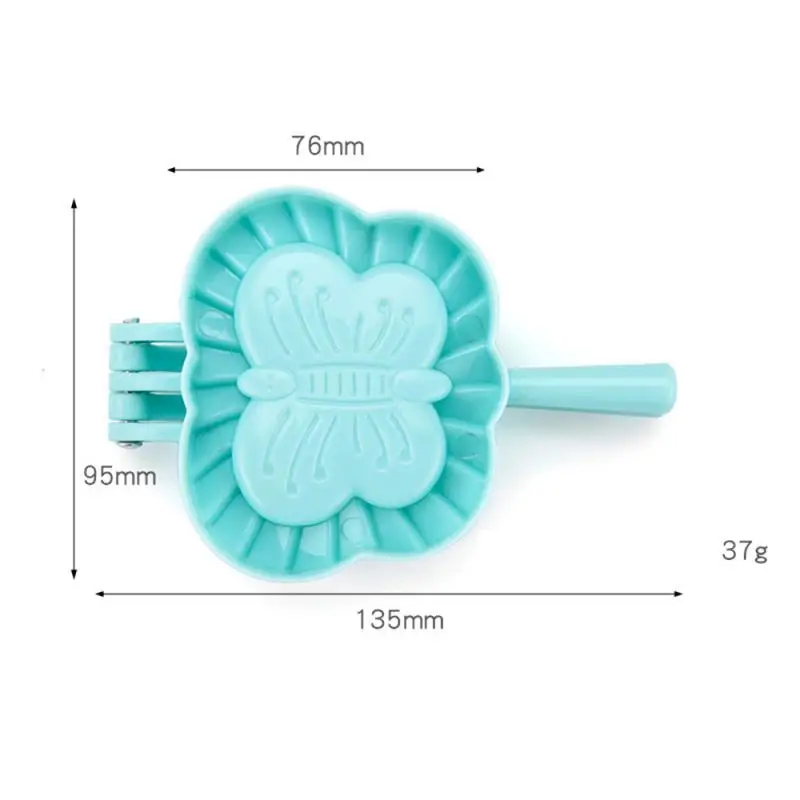 1PC Dumpling Mould Heart Butterfly Flower Semicircle Shape DIY Dumpling Dough Mold Practical PP Portable Kitchen Baking Tools
1PC Dumpling Mould Heart Butterfly Flower Semicircle Shape DIY Dumpling Dough Mold Practical PP Portable Kitchen Baking Tools