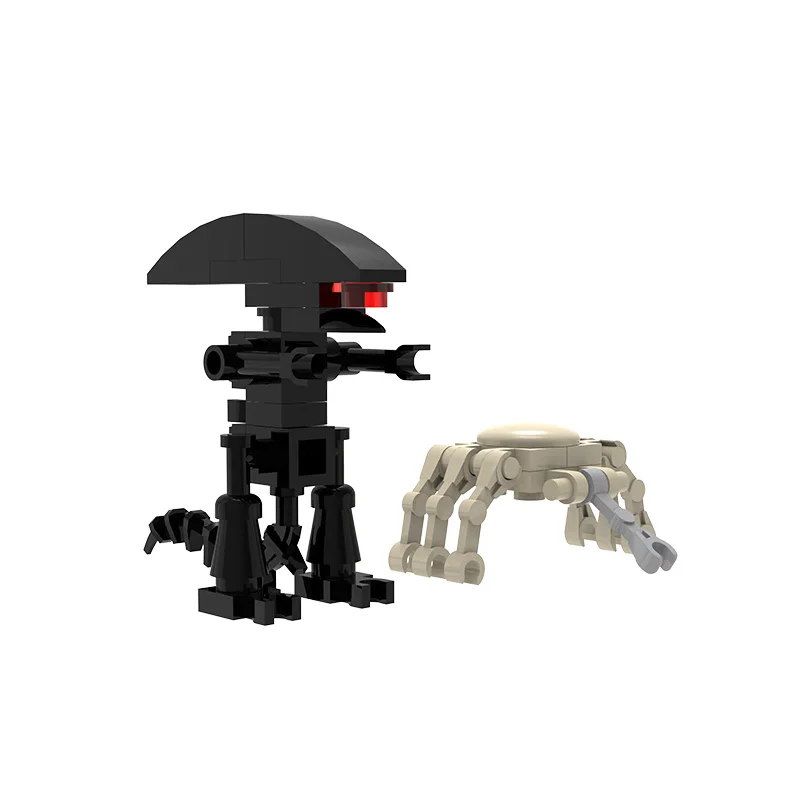MOC Famous Movie Biochemical Mutations Black Monster Facehugger Building Blocks High Tech Model DIY Toys for Boys Holiday Gifts
MOC Famous Movie Biochemical Mutations Black Monster Facehugger Building Blocks High Tech Model DIY Toys for Boys Holiday Gifts