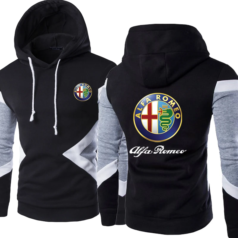 2021 New for Alfa Romeo Logo Spring Autumn Fashion Men Pullover Sweatshirts Patchwork Casual Cotton Hoodies Clothing S-5XL Size
2021 New for Alfa Romeo Logo Spring Autumn Fashion Men Pullover Sweatshirts Patchwork Casual Cotton Hoodies Clothing S-5XL Size