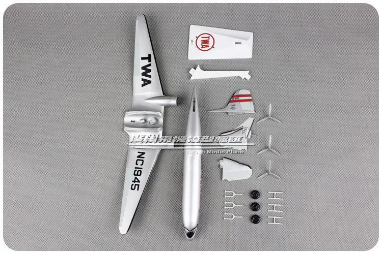 19cm 1:100 Plastic Air American TWA Trans World Airlines TWA DC-3 Airways Aircraft Assembled Assembly airplane model Plane
19cm 1:100 Plastic Air American TWA Trans World Airlines TWA DC-3 Airways Aircraft Assembled Assembly airplane model Plane