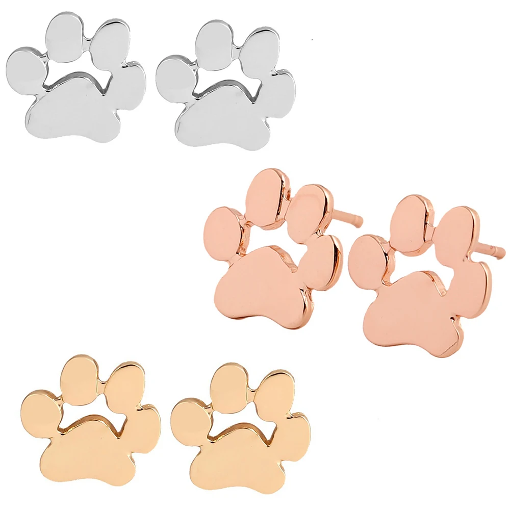 1 Pair Animal Pet Paw Print Earrings Punk Jewelry Studs Dog Gifts Femme Cute Children Earrings Bijoux
1 Pair Animal Pet Paw Print Earrings Punk Jewelry Studs Dog Gifts Femme Cute Children Earrings Bijoux