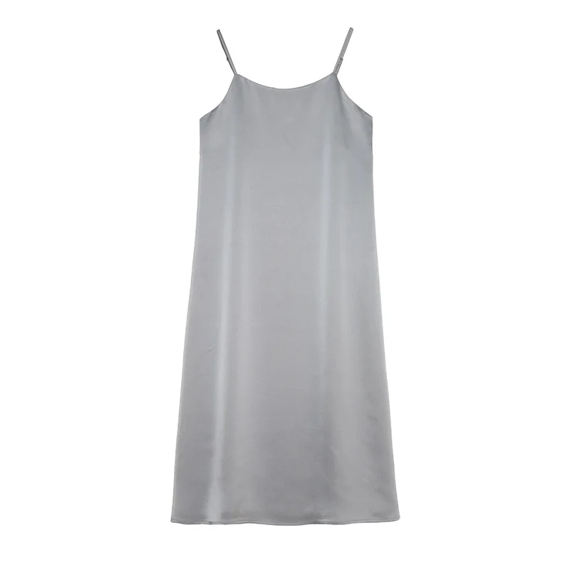 Korean Temperament Suspender Women's Dress High Waist Solid Sexy Backless Dress Spring Summer Feminino Long Vestidos De Mujer 
Korean Temperament Suspender Women's Dress High Waist Solid Sexy Backless Dress Spring Summer Feminino Long Vestidos De Mujer