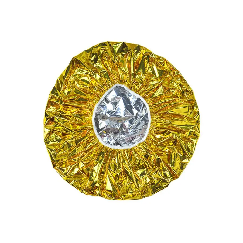 Shower Cap Heat Insulation Aluminum Foil Hat Elastic Bathing Cap For Women Hair Salon Bathroom
Shower Cap Heat Insulation Aluminum Foil Hat Elastic Bathing Cap For Women Hair Salon Bathroom