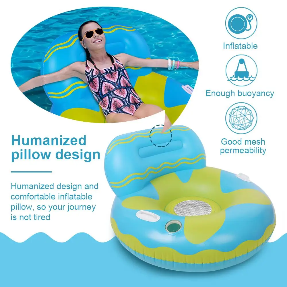 Foldable PVC Blue Yellow Summer Adults Floating Bed Floating Chair Lounge Beach Inflatable Pool Float Kids Comfortable
Foldable PVC Blue Yellow Summer Adults Floating Bed Floating Chair Lounge Beach Inflatable Pool Float Kids Comfortable