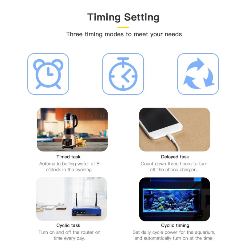 16A EU WiFi Smart Plug Outlet Tuya Remote Control Home Appliances Work With Alexa Google Home No Hub Required Automation Modules
16A EU WiFi Smart Plug Outlet Tuya Remote Control Home Appliances Work With Alexa Google Home No Hub Required Automation Modules