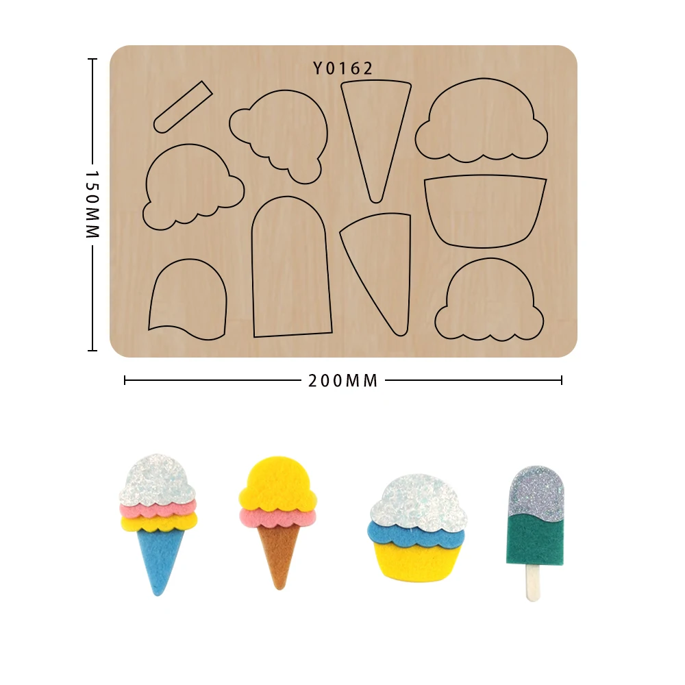 Scrapbooking New Design Various Ice Cream Patterns Craft Wood Cutting Dies Paper Card Craft Suitable For Big Shot Machines
Scrapbooking New Design Various Ice Cream Patterns Craft Wood Cutting Dies Paper Card Craft Suitable For Big Shot Machines