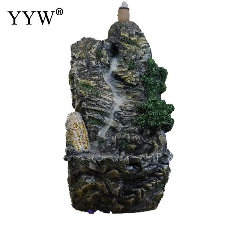 Mountain Waterfall Incense Burner Holder Backflow Incense Burner Home Decoration Handcrafts Censer Waterfall Smoke Burner Stand
Mountain Waterfall Incense Burner Holder Backflow Incense Burner Home Decoration Handcrafts Censer Waterfall Smoke Burner Stand