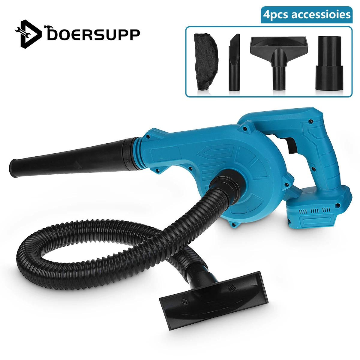 680W Electric Air Blower Cordless Handheld Home Computer Dust Collector Blower Cleaning Power Tools For Makita Li-ion Battery
680W Electric Air Blower Cordless Handheld Home Computer Dust Collector Blower Cleaning Power Tools For Makita Li-ion Battery