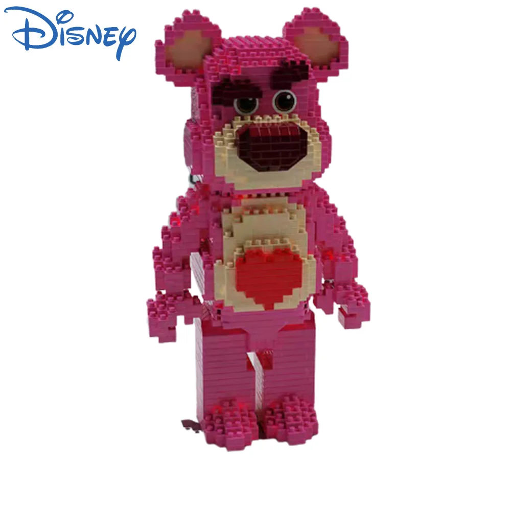 800PCS Disney Building Block Violent Strawberry Bear Model Miniature Small Particles Assembled Building Block Toy Decoration
800PCS Disney Building Block Violent Strawberry Bear Model Miniature Small Particles Assembled Building Block Toy Decoration