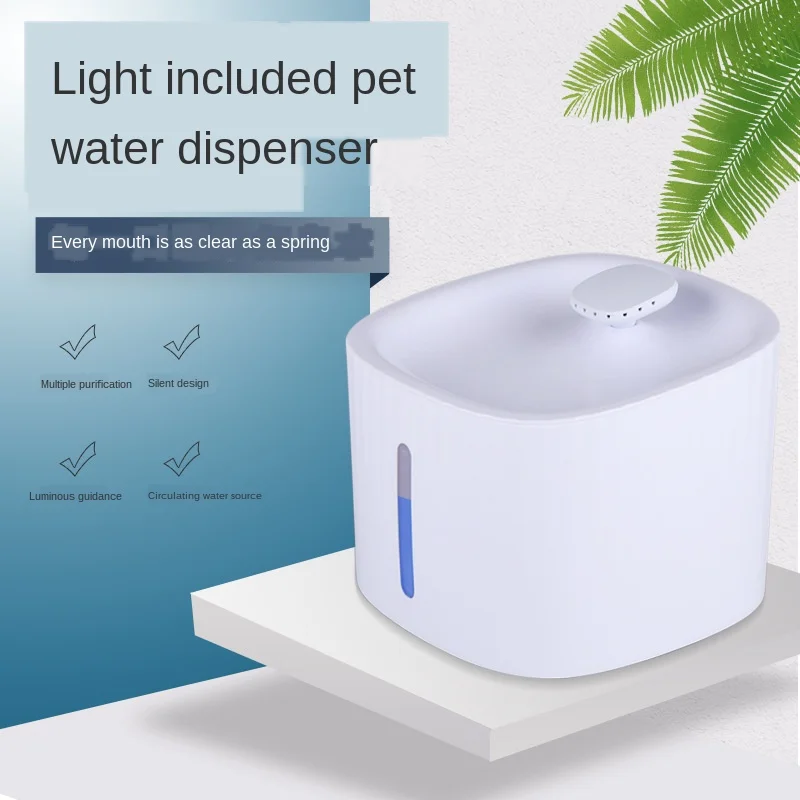 Диспенсер для воды для домашних животных, автоматический диспенсер для воды с LED-подсветильник светодиодный, бутылка для воды для собак 
Диспенсер для воды для домашних животных, автоматический диспенсер для воды с LED-подсветильник светодиодный, бутылка для воды для собак