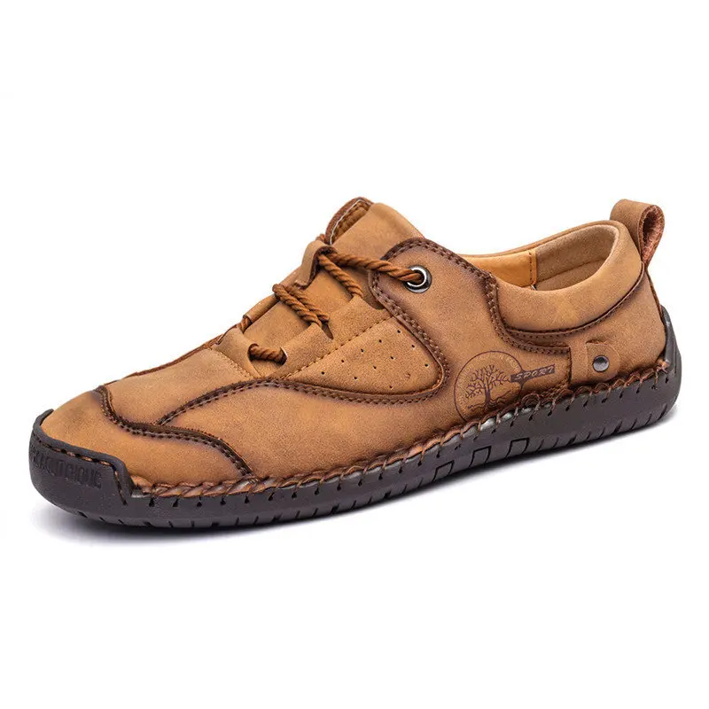 2021 summer new men's peas shoes large size handmade casual shoes breathable lace-up business men's shoes
2021 summer new men's peas shoes large size handmade casual shoes breathable lace-up business men's shoes