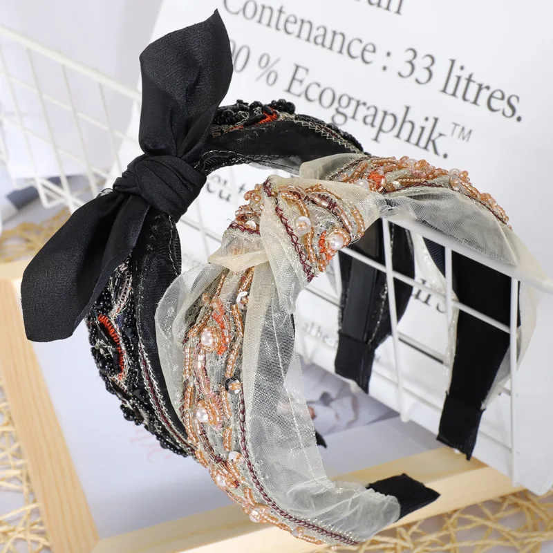 Original Retro Ethnic Fashion Sewing Embroidery Knotted Headband Hairpin Ribbon Bow Headband Hair Accessories Headbands
Original Retro Ethnic Fashion Sewing Embroidery Knotted Headband Hairpin Ribbon Bow Headband Hair Accessories Headbands