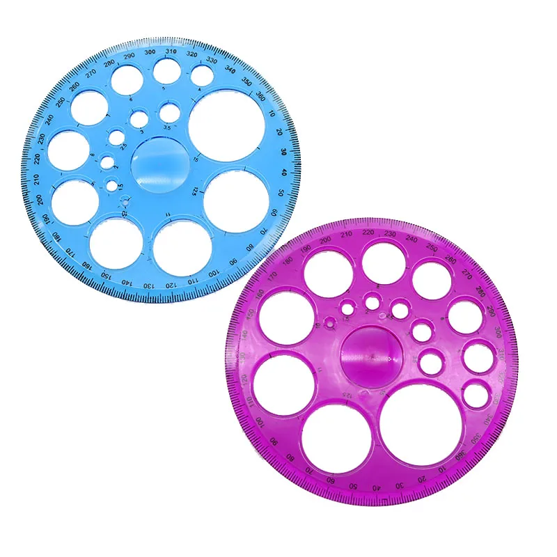 Round Model Ruler New Tool Ruler Round Template 360 Degree Ruler Transparent Plastic Ruler Child Student Stationery
Round Model Ruler New Tool Ruler Round Template 360 Degree Ruler Transparent Plastic Ruler Child Student Stationery