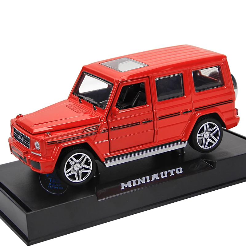 Модель автомобиля Mercedes-Benz G65Amg 1:32 из сплава Детская Игрушечная машина для