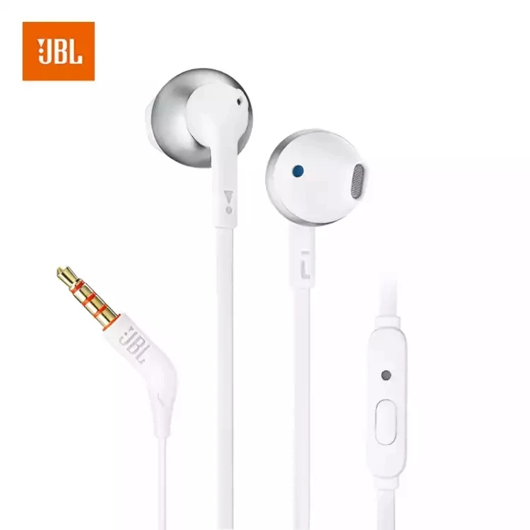 JBL T205 3 5 мм оригинальные проводные наушники-вкладыши для игр музыки спорта