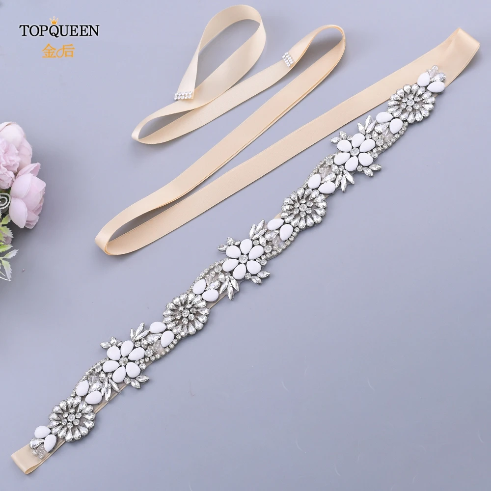 Пояс женский TOPQUEEN S431, белый, масляный, для свадебного платья, пояс подруги невесты
Пояс женский TOPQUEEN S431, белый, масляный, для свадебного платья, пояс подруги невесты