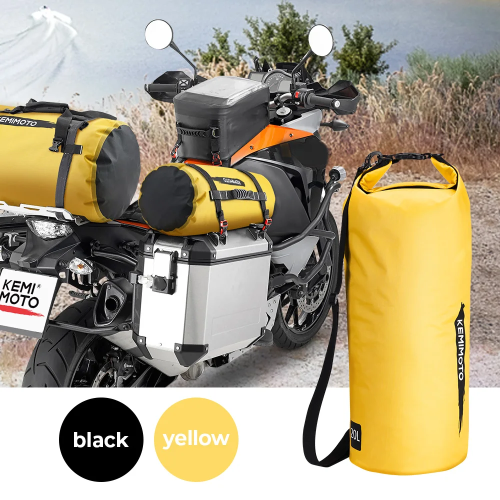 Shoulder Bag Motorcycle Bag Outdoor PVC Dry Sack Bag Waterproof 10L 20L 30L, Diving Swimming Hiking Driving Travel Kits
Shoulder Bag Motorcycle Bag Outdoor PVC Dry Sack Bag Waterproof 10L 20L 30L, Diving Swimming Hiking Driving Travel Kits