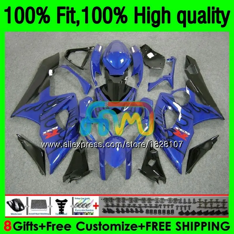 OEM For SUZUKI GSXR-1000 GSX Blue&flames R1000 GSXR 1000 CC 05 06 42BS.28 GSX-R1000 1000CC 05 06 K5 GSXR1000 2005 2006 Fairing
OEM For SUZUKI GSXR-1000 GSX Blue&flames R1000 GSXR 1000 CC 05 06 42BS.28 GSX-R1000 1000CC 05 06 K5 GSXR1000 2005 2006 Fairing