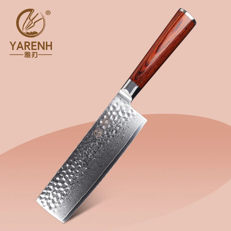 6,5 дюймовые кухонные ножи YARENH, японские Дамасские Ножи из высокоуглеродистой стали для нарезки овощей, накири, поварские ножи, лучшие инстру...
6,5 дюймовые кухонные ножи YARENH, японские Дамасские Ножи из высокоуглеродистой стали для нарезки овощей, накири, поварские ножи, лучшие инстру...