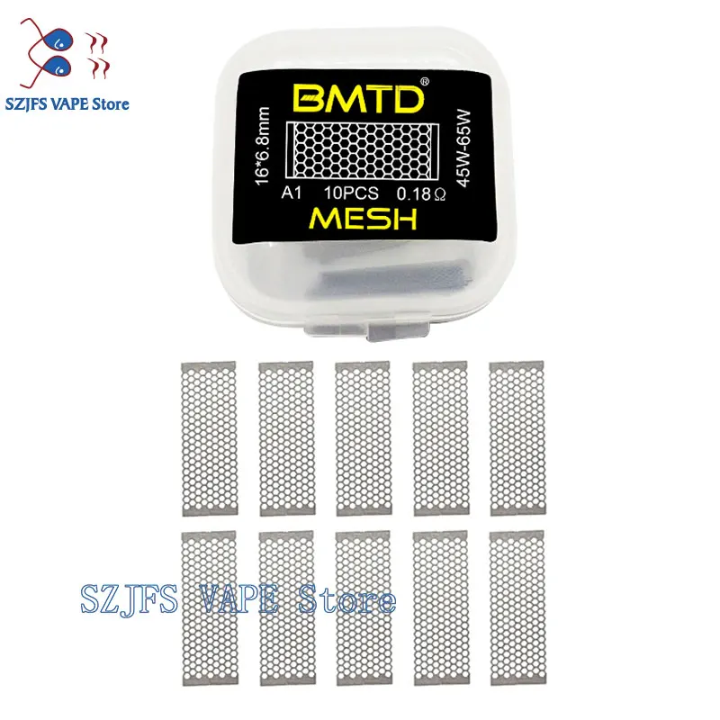 10pcs/lot Meshwork Pre-Built Coils KA1 SS316 NI80 Mesh Style Coil Wire For Vandy Vape RTA kaifun lite X9MIN taifun gt4 3 kylin 
10pcs/lot Meshwork Pre-Built Coils KA1 SS316 NI80 Mesh Style Coil Wire For Vandy Vape RTA kaifun lite X9MIN taifun gt4 3 kylin