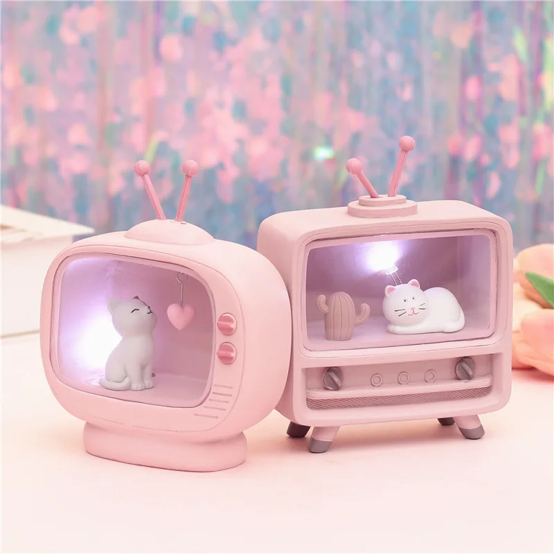 Creative Ins Girl Heart Room Ornaments Naike Cat Star Light Night Light TV Light Modeling Resin Crafts Home Decoration Figurines
Creative Ins Girl Heart Room Ornaments Naike Cat Star Light Night Light TV Light Modeling Resin Crafts Home Decoration Figurines