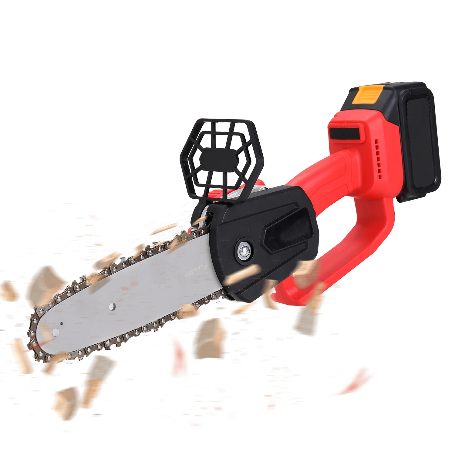 Household 21V Lithium Battery Cordless Chain Saw Integrated Rechargeable Saw Electric Saws Logging Brushless Electric Chain Saw
Household 21V Lithium Battery Cordless Chain Saw Integrated Rechargeable Saw Electric Saws Logging Brushless Electric Chain Saw