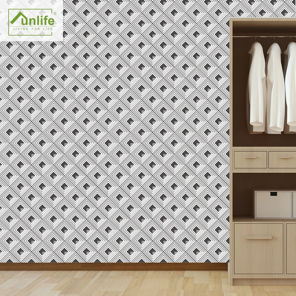 Funlife®Декоративная маслостойкая самоклеящаяся водостойкая наклейка для плитки, рулон обоев для ванной, дома, мебели, кухни, настенные наклей... 
Funlife®Декоративная маслостойкая самоклеящаяся водостойкая наклейка для плитки, рулон обоев для ванной, дома, мебели, кухни, настенные наклей...