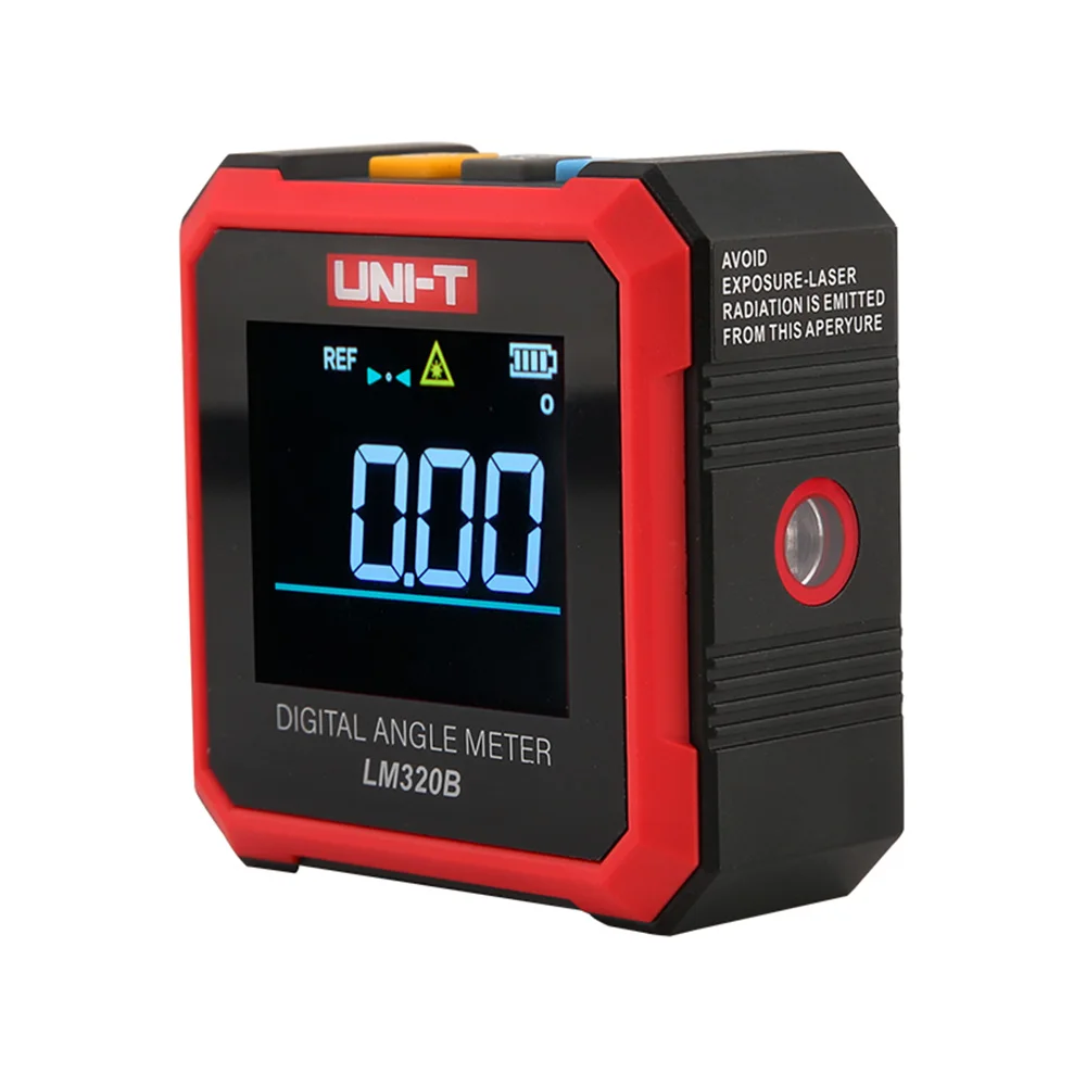 UNI-T LM320A Electronic Angle Meter Digital Protractor Magnetic Inclinometer Universal Oblique Angle 360 Degree Measuring Tool 
UNI-T LM320A Electronic Angle Meter Digital Protractor Magnetic Inclinometer Universal Oblique Angle 360 Degree Measuring Tool