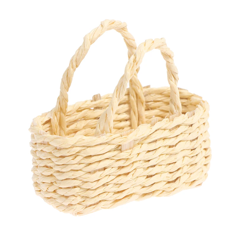 1/12 Cute Dollhouse Rattan Iron Frame Frame Hand Woven Mini Vegetable Food Storage Basket Dolls Miniature Decoration
1/12 Cute Dollhouse Rattan Iron Frame Frame Hand Woven Mini Vegetable Food Storage Basket Dolls Miniature Decoration