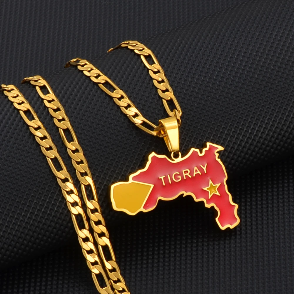 Anniyo 3MM Thickness,Ethiopia Tigray Region Map Pendant Necklaces For Men Women Unisex African Charms Jewelry #262821
Anniyo 3MM Thickness,Ethiopia Tigray Region Map Pendant Necklaces For Men Women Unisex African Charms Jewelry #262821