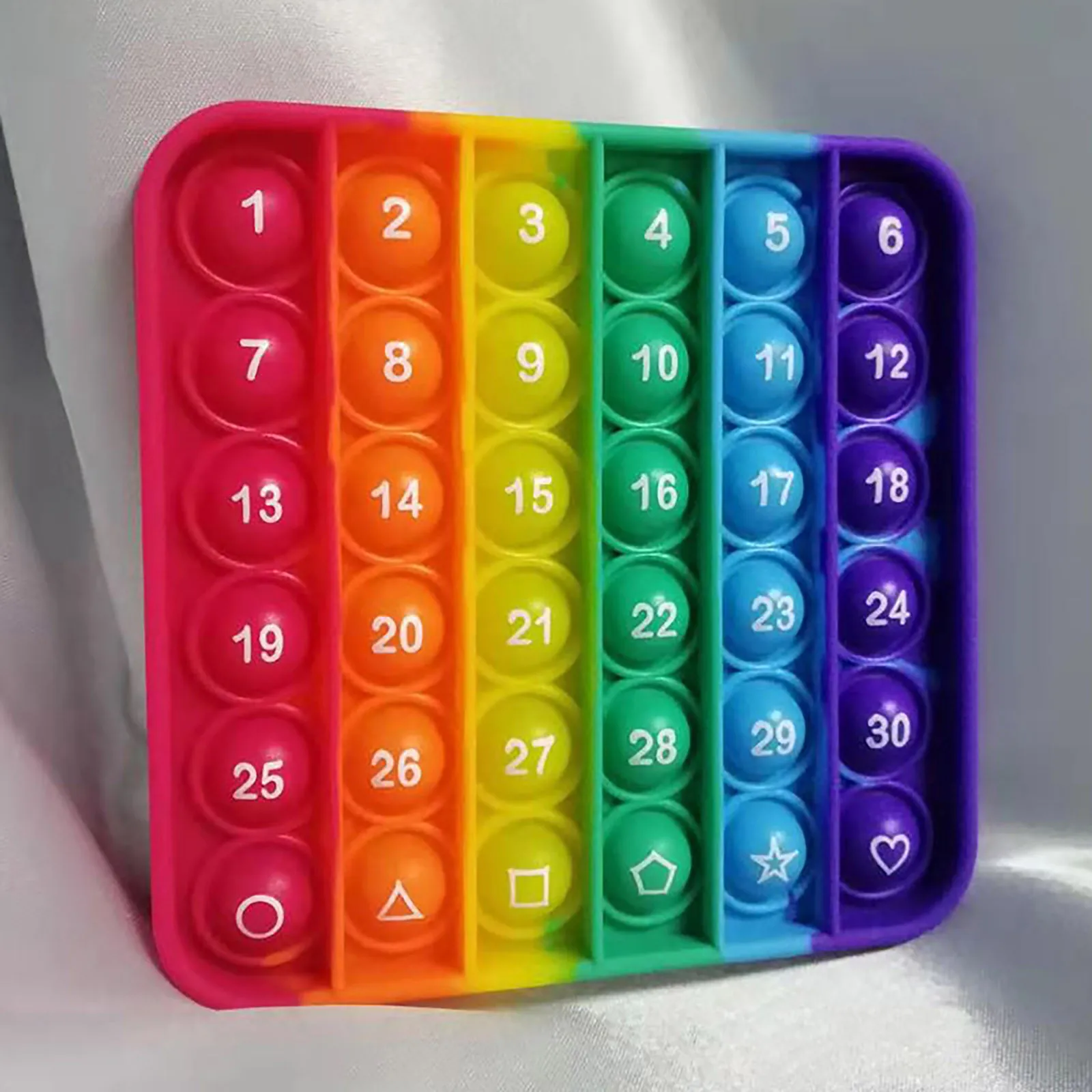 2021 New Super Pops Stress Toys Rainbow Push Bubble Antistress Toys Adult Children Simple Dimple Toy Relieve Autism Needs
2021 New Super Pops Stress Toys Rainbow Push Bubble Antistress Toys Adult Children Simple Dimple Toy Relieve Autism Needs