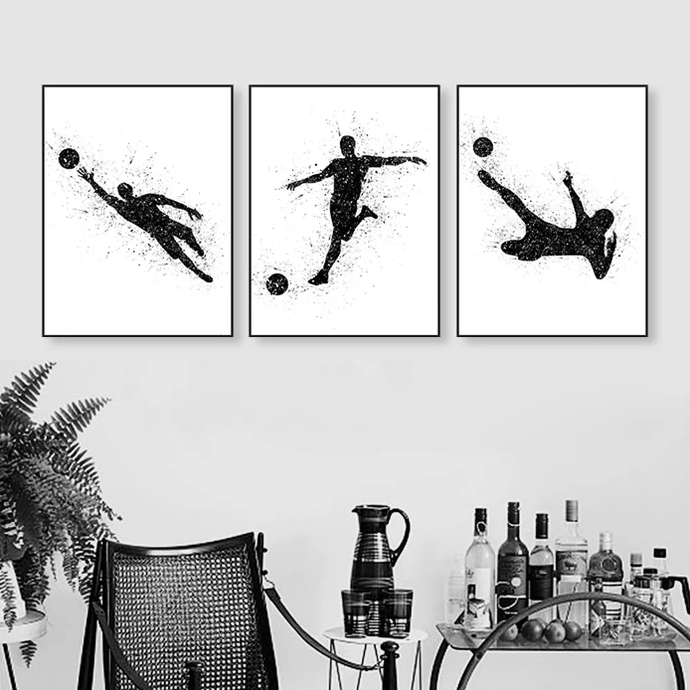 Modern Football Wall Art Canvas Painting Posters Prints Abstract Sport Man Room Decor Pictures Modern Gifts For Home Decoration
Modern Football Wall Art Canvas Painting Posters Prints Abstract Sport Man Room Decor Pictures Modern Gifts For Home Decoration