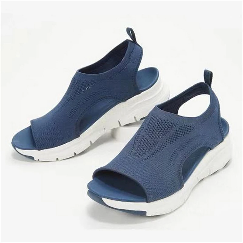 New Leisure Sandals Women Shoes 2021 Knitted Breathable Sports Sandals Ladies Casual Flip Flops Flats Shoes Woman Zapatos Mujer
New Leisure Sandals Women Shoes 2021 Knitted Breathable Sports Sandals Ladies Casual Flip Flops Flats Shoes Woman Zapatos Mujer