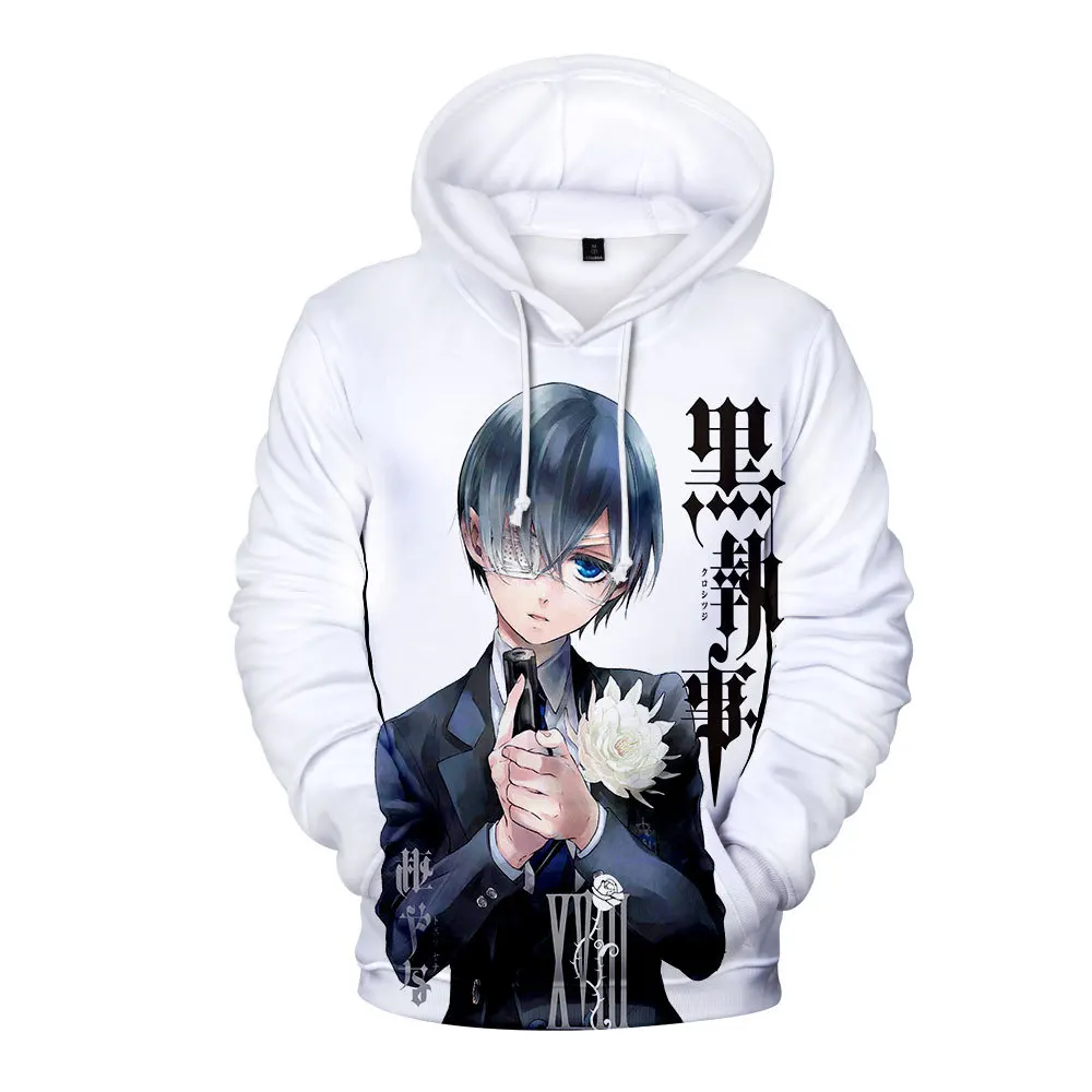 Black Butler Cosplay Hoodie Men Women Harajuku Sweatshirt Kuroshitsuji Ciel Phantomhive Pullover Hooded Jacket Male Tracksuit
Black Butler Cosplay Hoodie Men Women Harajuku Sweatshirt Kuroshitsuji Ciel Phantomhive Pullover Hooded Jacket Male Tracksuit
