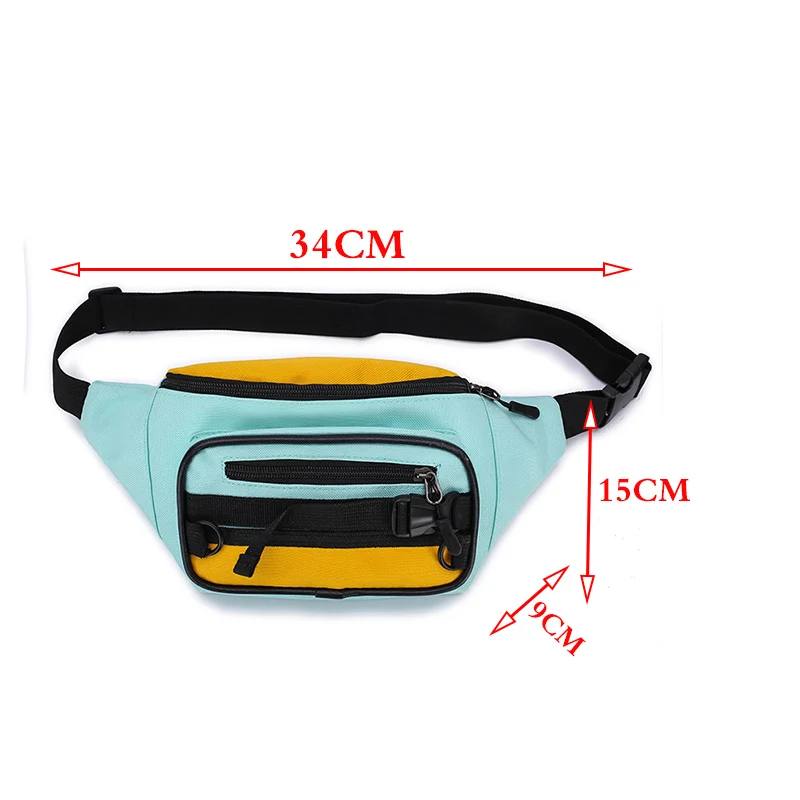 Waist Bag Women's Fanny Pack Waist Packs Leisure Canvas Bum Package Banana Messenger Bags New Zipper Hip Hop Bag Shoulder Pack
Waist Bag Women's Fanny Pack Waist Packs Leisure Canvas Bum Package Banana Messenger Bags New Zipper Hip Hop Bag Shoulder Pack