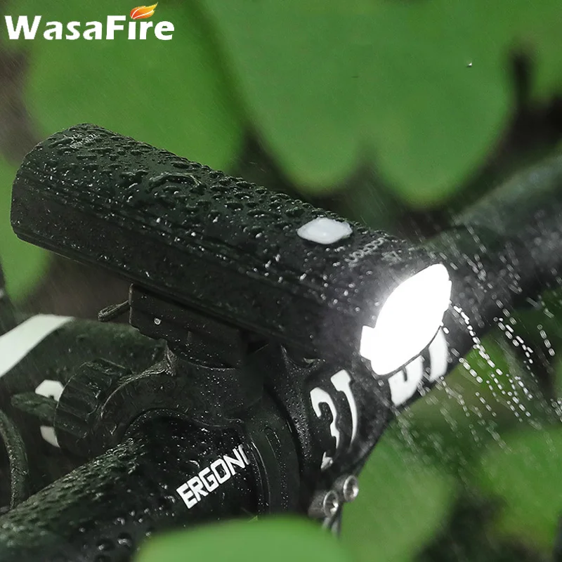 Wasafire Professional Bike Head Light 400 Lumens Built-in 18650 2200mAh Rechargeable Battery Waterproof Bicycle Accessories
Wasafire Professional Bike Head Light 400 Lumens Built-in 18650 2200mAh Rechargeable Battery Waterproof Bicycle Accessories