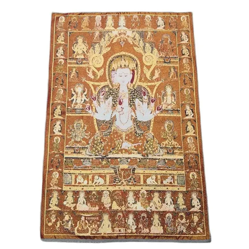 China old Tibet silk Thangka like hanging painting fengshui White Tara Buddha portrait
China old Tibet silk Thangka like hanging painting fengshui White Tara Buddha portrait