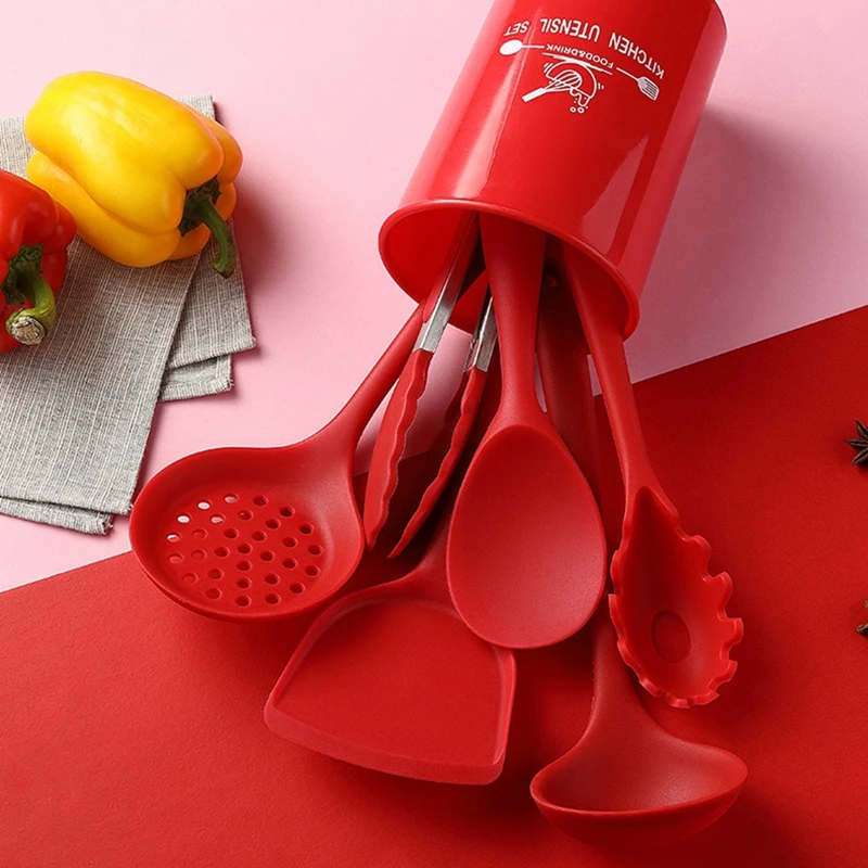 1PC Silicone Spatula Set Soup Spoon Spatula Brush Scraper Pasta Server Egg Beater Kitchen Gadgets Cooking Tools Cookware Sets
1PC Silicone Spatula Set Soup Spoon Spatula Brush Scraper Pasta Server Egg Beater Kitchen Gadgets Cooking Tools Cookware Sets