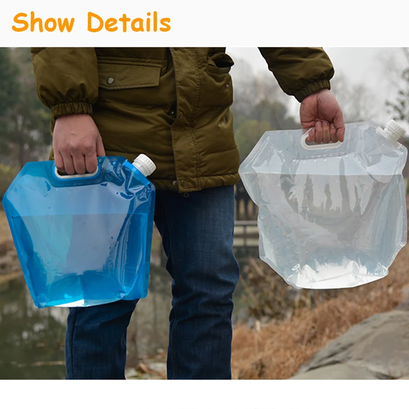 5L Folding Water Storage Collapsible Lifting Bags Portable Camping Hiking Survival Outdoor Accessories Travel Kits Equipments
5L Folding Water Storage Collapsible Lifting Bags Portable Camping Hiking Survival Outdoor Accessories Travel Kits Equipments