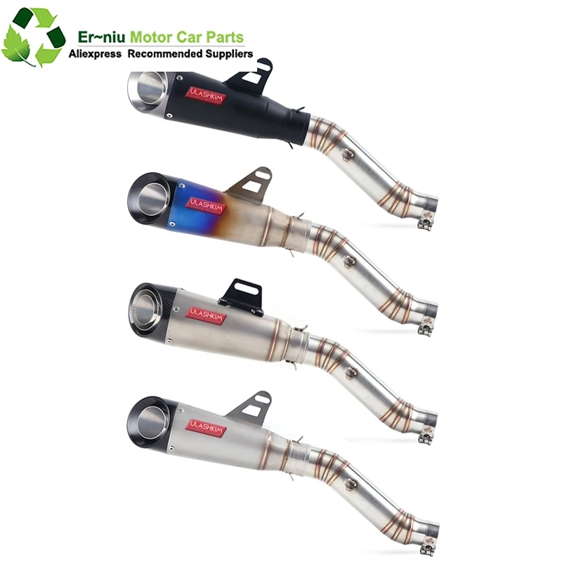 Motorcycle Full Exhaust System Muffler Escape Modified Contact Middle Link Pipe Tube Slip On For Honda CBR300 CBR250R 2011-2019
Motorcycle Full Exhaust System Muffler Escape Modified Contact Middle Link Pipe Tube Slip On For Honda CBR300 CBR250R 2011-2019