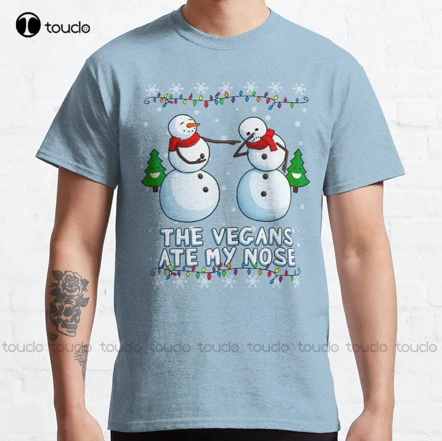 Vegans Ate My Nose Snowmen Classic T-Shirt Hawaiian Shirts For Men Custom Aldult Teen Unisex Digital Printing Tee Shirt Xs-5Xl
Vegans Ate My Nose Snowmen Classic T-Shirt Hawaiian Shirts For Men Custom Aldult Teen Unisex Digital Printing Tee Shirt Xs-5Xl