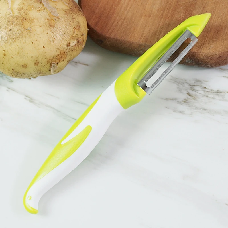 Vegetable Slicer Peeler Carrot Potato Fruit Shred Grater Knife Stainless Steel Peeler Zester Razor Sharp Cutter Kitchen Tools
Vegetable Slicer Peeler Carrot Potato Fruit Shred Grater Knife Stainless Steel Peeler Zester Razor Sharp Cutter Kitchen Tools