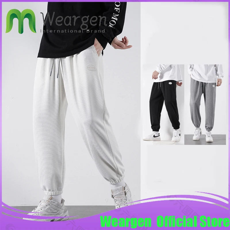Weargen спортивные штаны мужские однотонные спортивный костюм для бега Штаны унисекс осень 2021 модные штаны мужские спортивные штаны 3000
Weargen спортивные штаны мужские однотонные спортивный костюм для бега Штаны унисекс осень 2021 модные штаны мужские спортивные штаны 3000