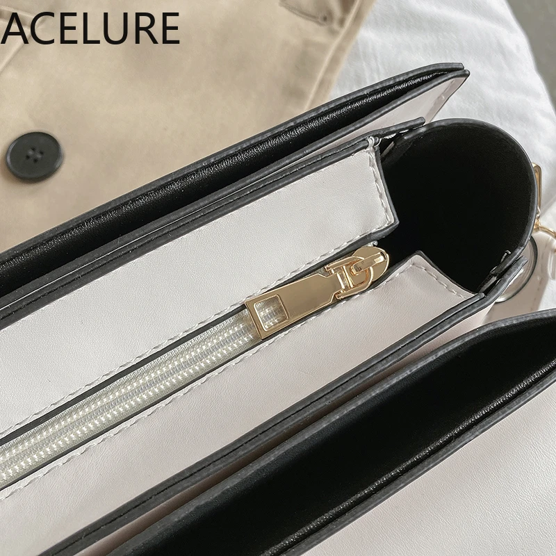 ACELURE Small Patchwork PU Leather Shoulder Bags for Women Fashion All-match Flap Female Messenger Bags Shopping Purse Handbag
ACELURE Small Patchwork PU Leather Shoulder Bags for Women Fashion All-match Flap Female Messenger Bags Shopping Purse Handbag