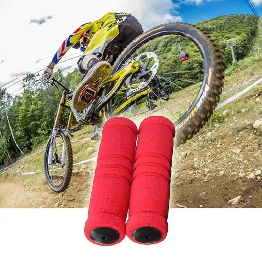 Hot Soft Foam Sponge Handle Bar Grips Cover Bike Cycle Bicycle MTB Light and Comfortable Bicycle Accessories 1Pair
Hot Soft Foam Sponge Handle Bar Grips Cover Bike Cycle Bicycle MTB Light and Comfortable Bicycle Accessories 1Pair