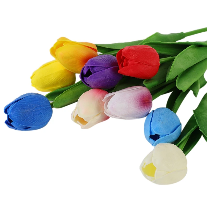 Artificial Flowers Bend At Will, Pu Plastic Material, Tulip Artificial Flowers, Real Silk Flowers, Home Decoration 10Pcs
Artificial Flowers Bend At Will, Pu Plastic Material, Tulip Artificial Flowers, Real Silk Flowers, Home Decoration 10Pcs