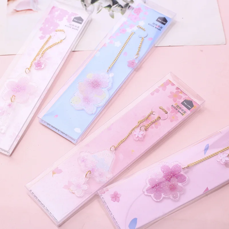 4 Pcs/Set Sakura Pendant Bookmark Book Holder Message Card Gift Stationery
4 Pcs/Set Sakura Pendant Bookmark Book Holder Message Card Gift Stationery