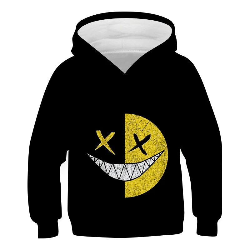 Spring Autumn Smiley Hoodies Kids Children's Clothing for Boys Girls Oversized Hoodie Anime Sweatshirts Long Sleeve Kawaii 4-14Y
Spring Autumn Smiley Hoodies Kids Children's Clothing for Boys Girls Oversized Hoodie Anime Sweatshirts Long Sleeve Kawaii 4-14Y